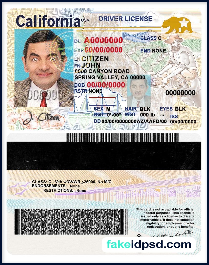 California DL [USA CA]