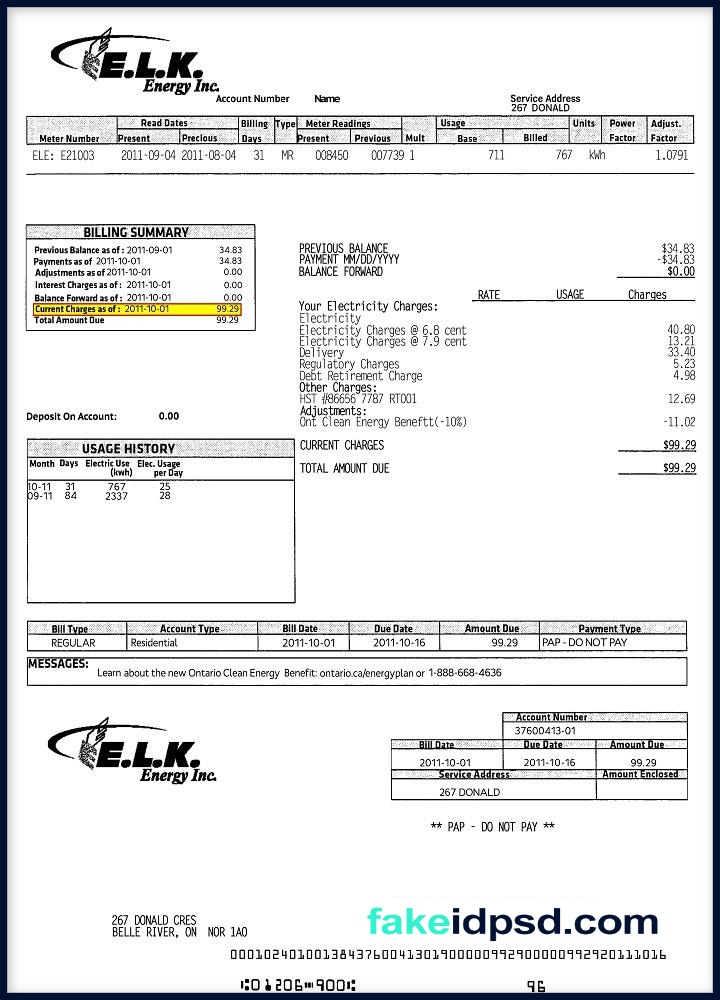 ElK [ BILL ] Canada
