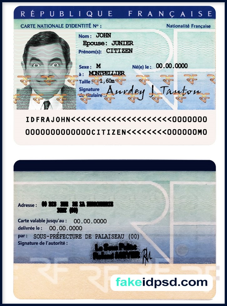 Full Identity card France [FRA]