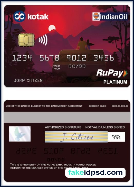 Credit Card Kotak Mahindra [India]