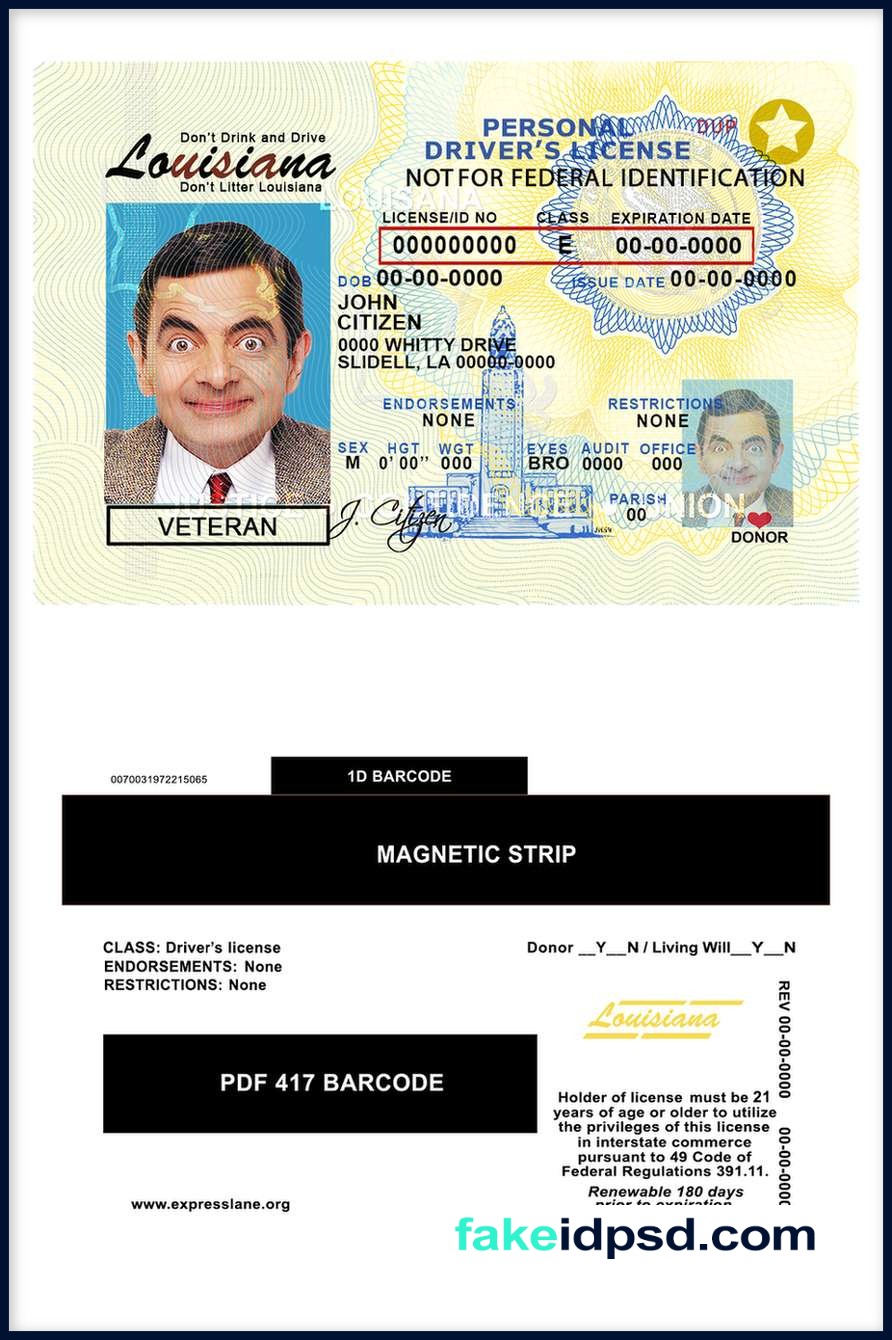 Louisiana DL [USA LA]