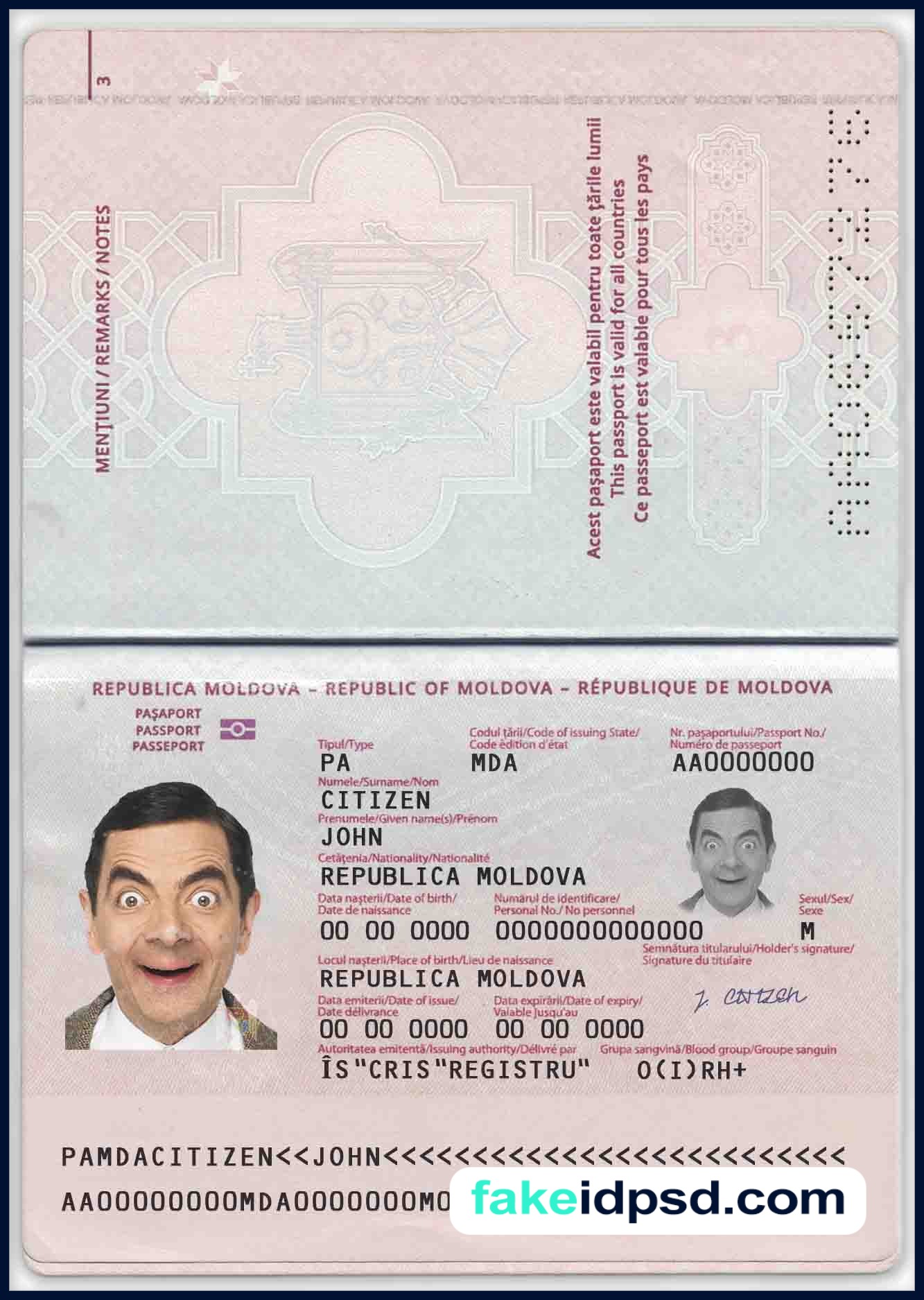 Pass Moldova PSD [NEW]